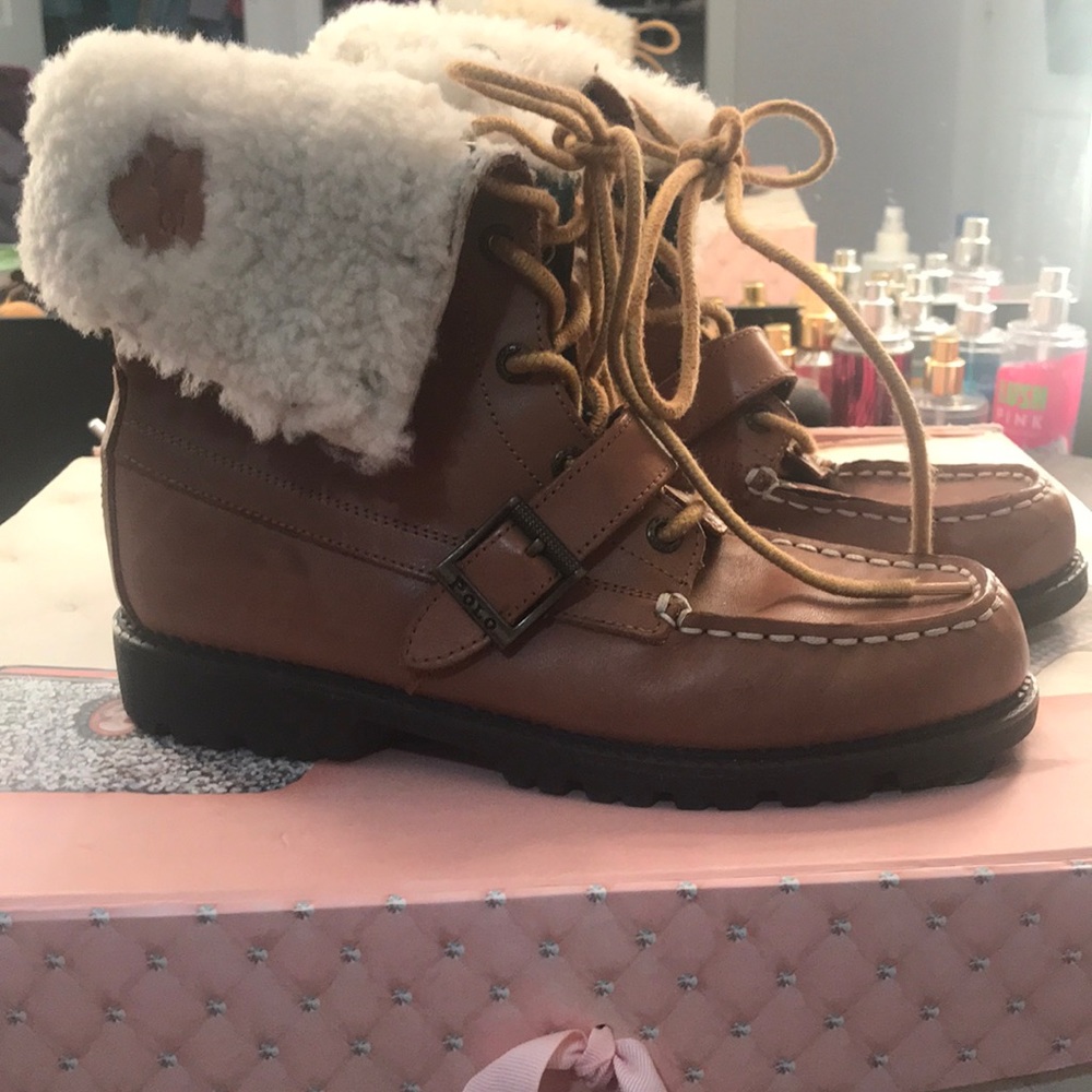 Ralph Lauren polo winter boots